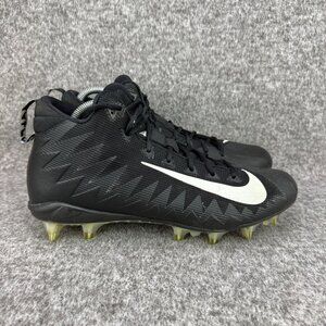 ✅Nike Alpha Menace Pro Mid TD WD PF Football Cleats Black/White 12W 921731-010